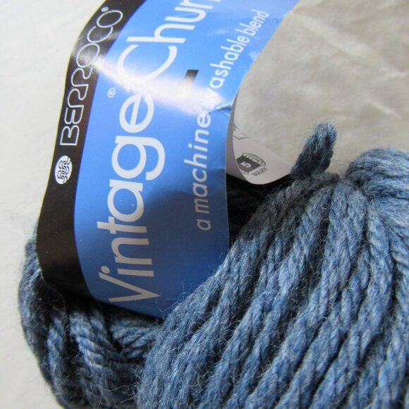 lot of 3 balls Berroco Vintage Chunky Yarn,100g each,40% wool,52% acrylic. - Picture 8 of 8